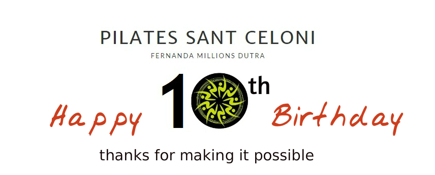 logo pilates Sant Celoni- Fernanda Millions 10 años 2
